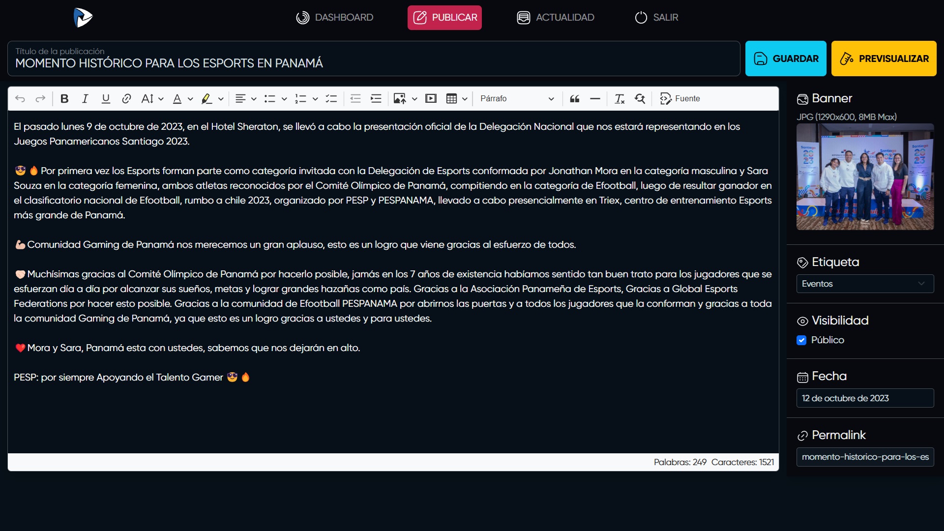 Admin: Manage blog posts Admin: Manage blog posts