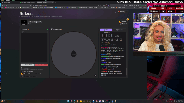 Streamer using the app Streamer using the app